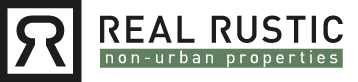 Logotipo de Real Rustic con símbolo y nombre de marca